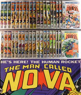 51PC Marvel Comics Nova #1-#25 Run Collection