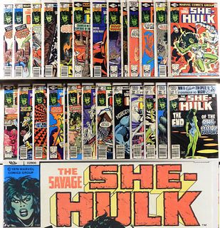 26PC Marvel Comics She-Hulk #1-#25 Run Group