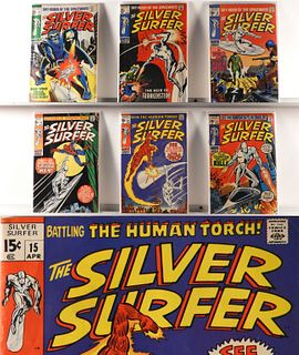 5PC Marvel Comics Silver Surfer #5-#17 Group