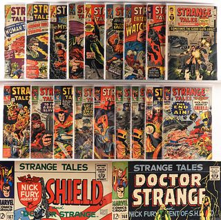 28PC Marvel Comics Strange Tales #121-#168 Group