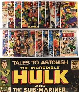 21PC Marvel Comics Tales to Astonish #48-100 Group