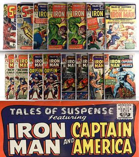 15PC Marvel Comics Tales of Suspense #46-#77 Group