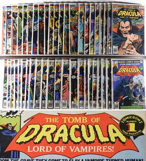 44PC Marvel Comics Tomb of Dracula #1-#70 Group