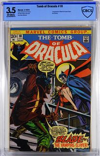 Marvel Comics Tomb of Dracula #10 CBCS 3.5