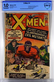 Marvel Comics X-Men #4 CBCS 1.0