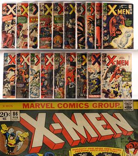 62PC Marvel Comics X-Men #5-#100 Group