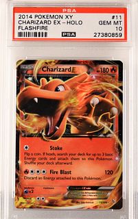 2014 Pokemon XY Flashfire Charizard EX PSA 10