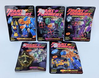 5PC Transformers G2 Factory Sealed MOSC Toy Group