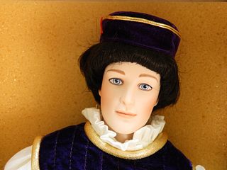 Franklin Mint Heirloom Romeo Porcelain Doll