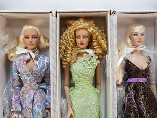 3 Tonner Tyler Wentworth Collection Fashion Dolls