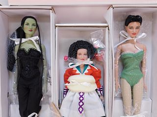 3 Tonner Wizard of Oz Character Fashion Dolls