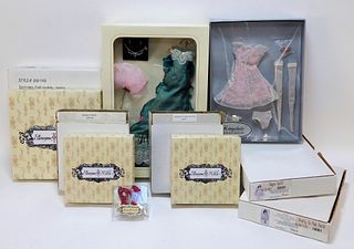8 Assorted Doll Clothes and shoes
