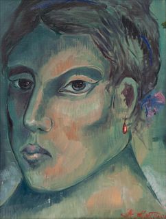 Miguel Martinez 
(American, 1951)
Portrait of Woman 