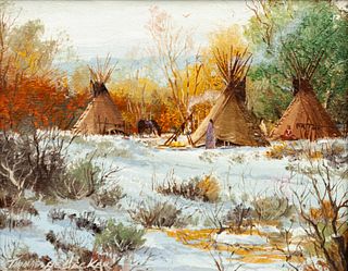 Thomas DeDecker
(American, b. 1951)
Winter Encampment