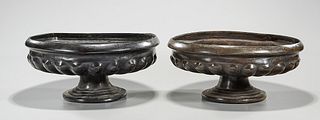 Two Chinese Bronze Planters