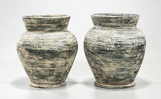 Two Chinese Pottery Vases