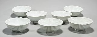 Group of Seven Chinese Glazed Porcelain Bowls