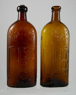 Medicine - 2 oval bottles