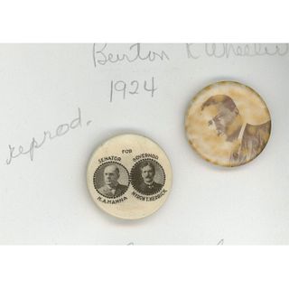 An Assortmenty Of Early 20Th Century Campaign Buttons