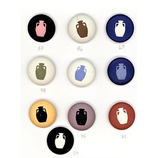 Small Card Of Wedgwood Seminar Buttons