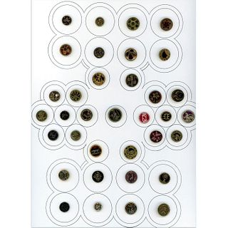 A Full Card Of Perfume/Velvet Background Buttons