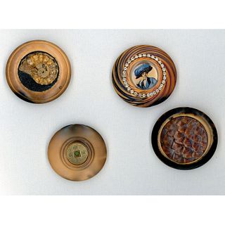 A Small Group Of Bob Benson Vegetable Ivory Buttons