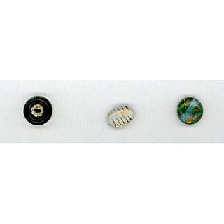 A Small Card Of Division One Kaleidescope Buttons