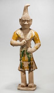 Chinese Sancai Pottery Figure