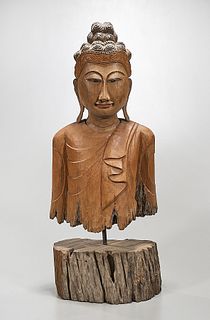 Chinese Carved Sculpture of a Woman