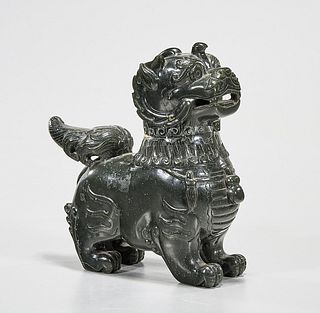 Chinese Hardstone Covered Vessel