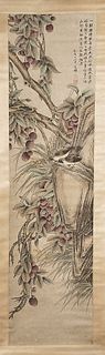 Chinese Painting on Paper Scroll