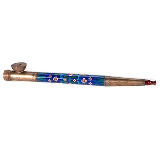 Asian style opium pipe