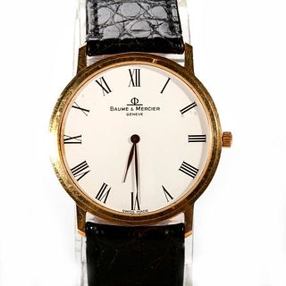 Baume & Mercier 14k gold gents wristwatch