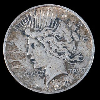 1923 $1 Peace Silver Dollar Coin