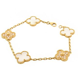 VCA style Alhambra Bracelet