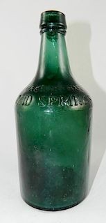 Mineral water bottle- Oak Orchard Acid Springs