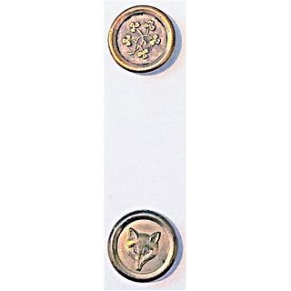 A Pair Of American Jacksonian Buttons