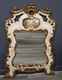 Vintage Venetian Paint and Gilt Decorated