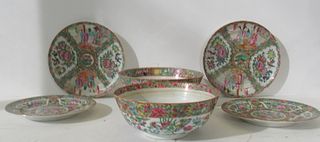 4 Pieces Of Chinese Export Porcelain.