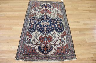 Antique And Finely Hand Woven Heriz Rug