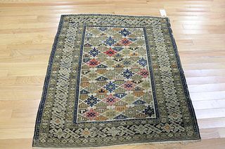 Antique And Finely Hand Woven Caucasian Chichi