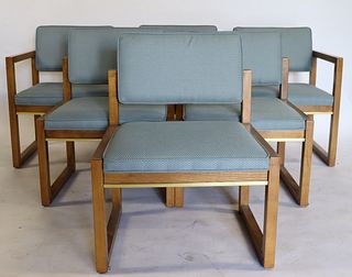 Milo Baughman For Lane Set Of 6 Chairs