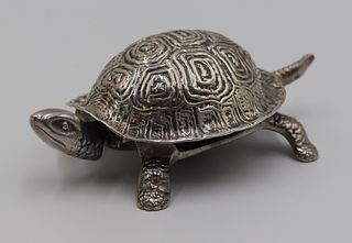 SILVER. Grey & Co. English Silver Tortoise Table