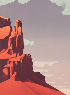 Ed Mell Red Rock Afternoon
