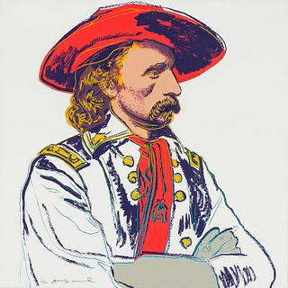 Andy Warhol General Custer, from Cowboys and Indians (F.&S. II.379), 1986