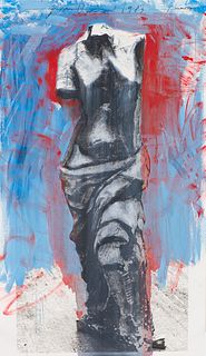 Jim Dine Venus (Red, White, and Blue Venus for Mondale), 1983