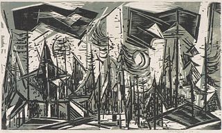 Werner Drewes Sentinels of the West I, 1957