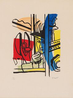 after Fernand Léger La Femme au Poudrier, 1955-9