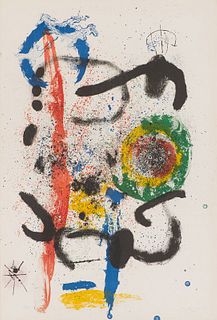 Joan Miró La Cascade (M. 391), 1964
