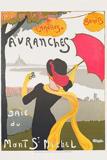 Albert Bergevin Avranches - Baie du Mont St. Michel, c. 1910